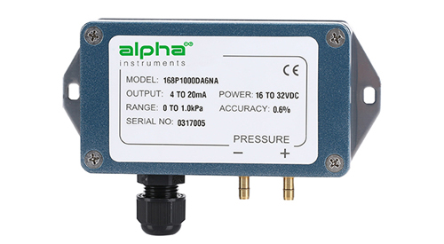 阿尔法差压传感器168的本质安全的说明